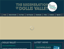 Tablet Screenshot of dollisvalley.co.uk